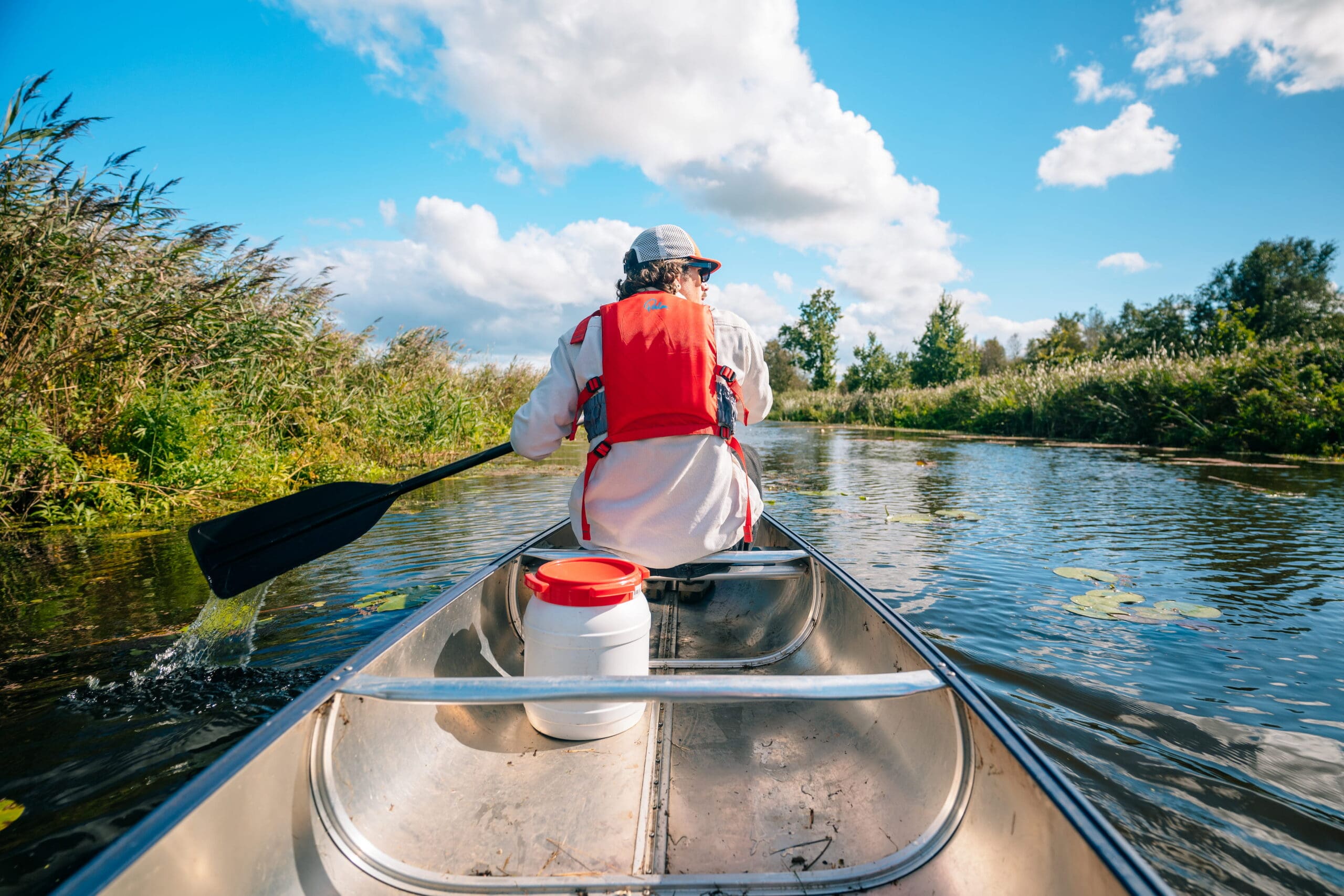 kanoën in friesland